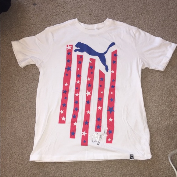 Men’s puma graphic t shirt Sz.Small BASICALLY NEW - Picture 3 of 4